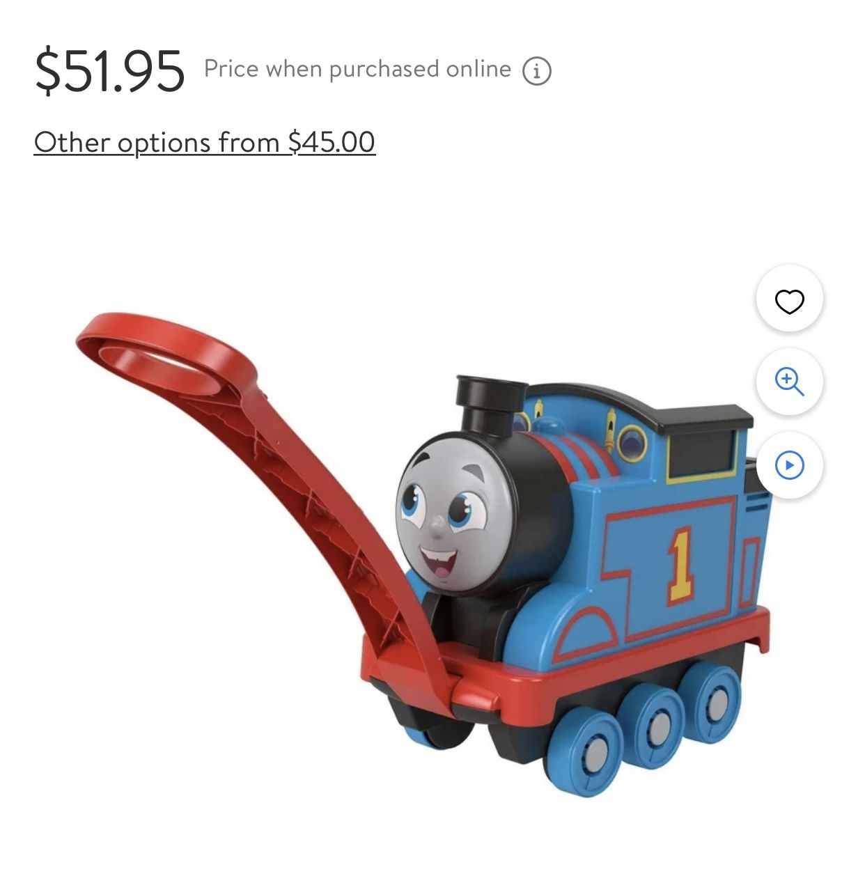 Thomas & Friends Biggest Friend Thomas Pull-Along Toy