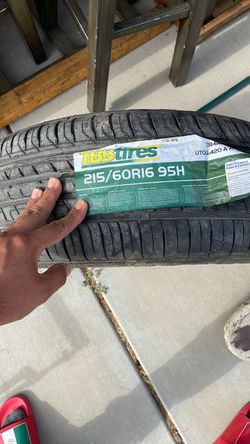 New 215/60R/16 tire