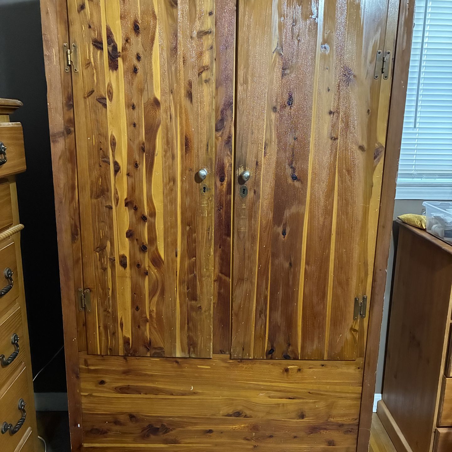 Cedar armoire