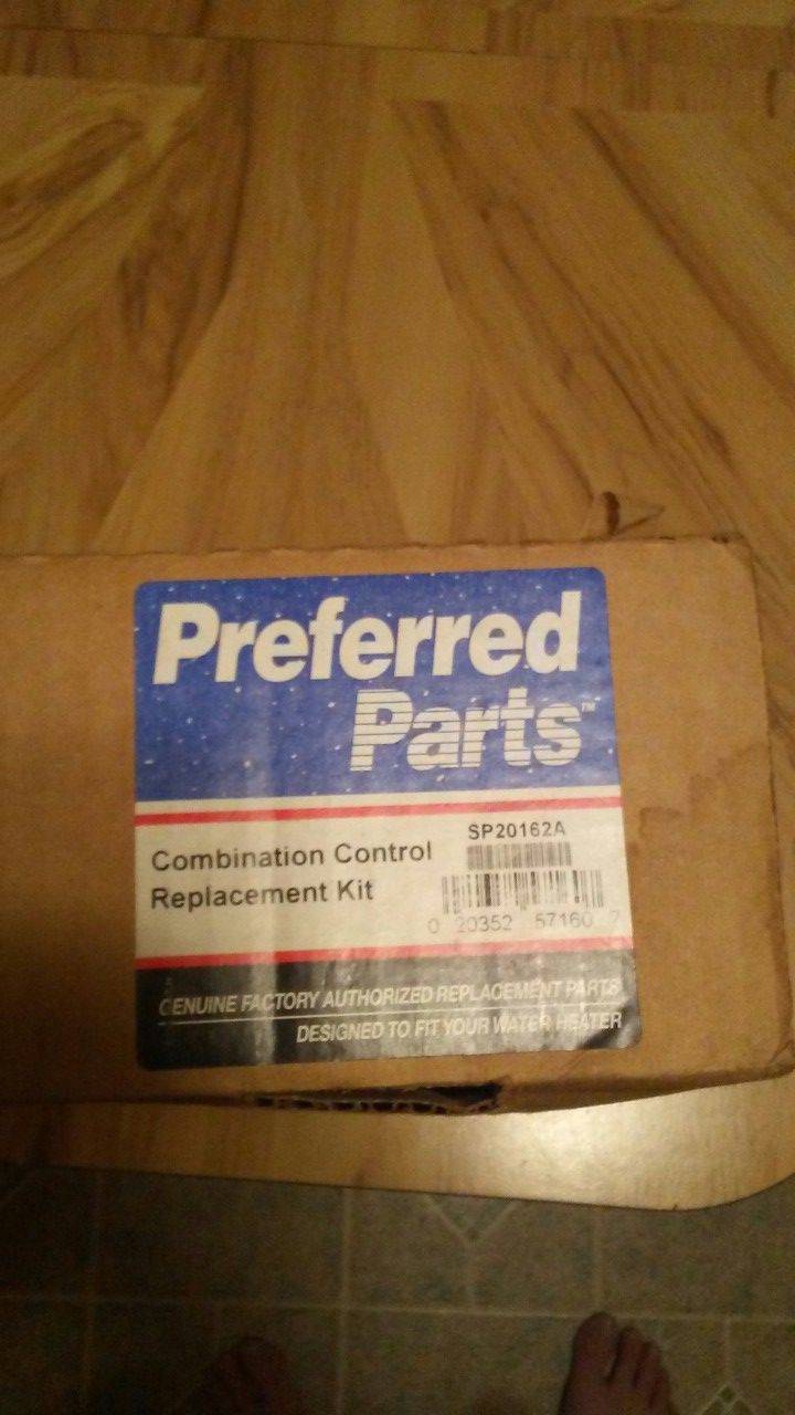 Combination control replacement kit