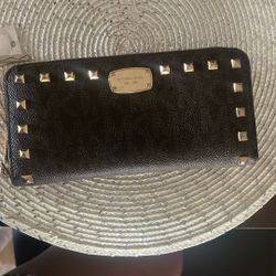 Michael Kors Wallet Jet Studded 
