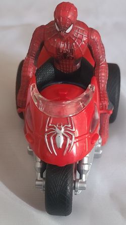 2004 Spider Man On Motorcycle