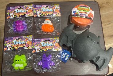 Halloween squishy lot! RMS TOYmendous and Taba.