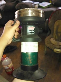 Coleman sportcat heater and lantern