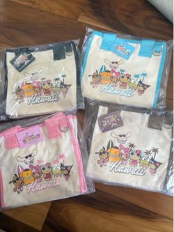 Sanrio Hawaii Canvas Tote Bag NWT