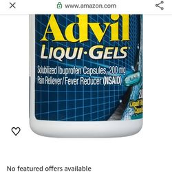 Advil Liquid Gels 