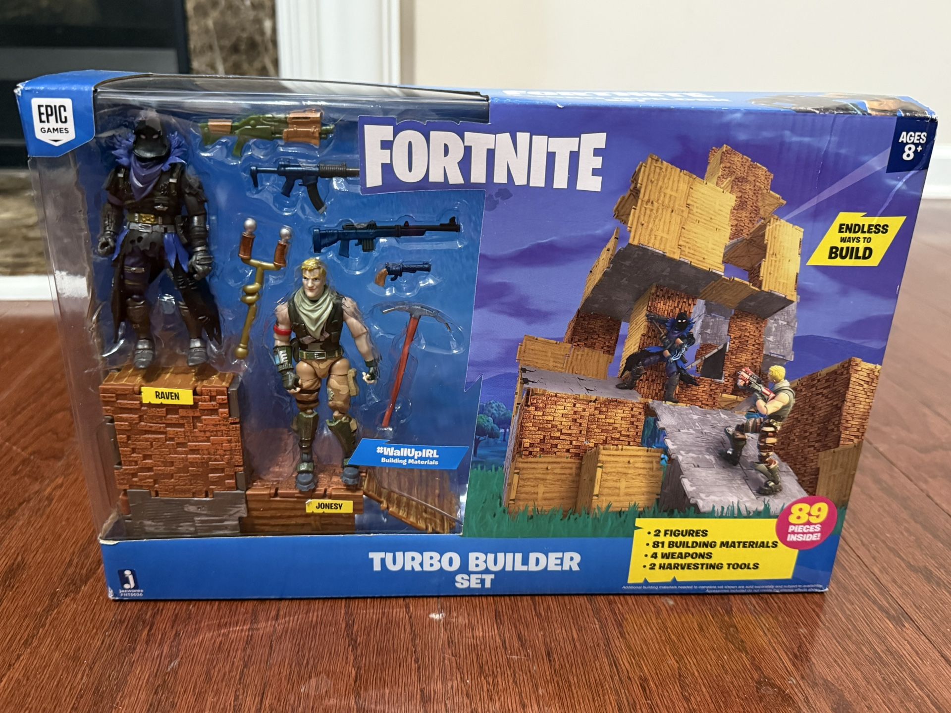 2018 Fortnite Turbo Builder Set 89 Pieces Brand New Never Opened