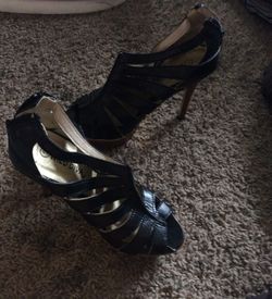 Black heels