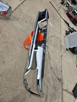 Chevy silverado gmc sierra rear bumper oem