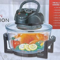 Parini 12L Halogen Convection Oven 1300 watts Self Cleaning Large Capacity New!