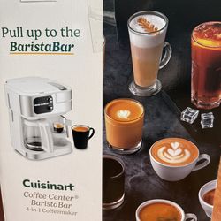 Cuisinart Coffee Center Barista Bar 4-in-1 Coffee Maker,