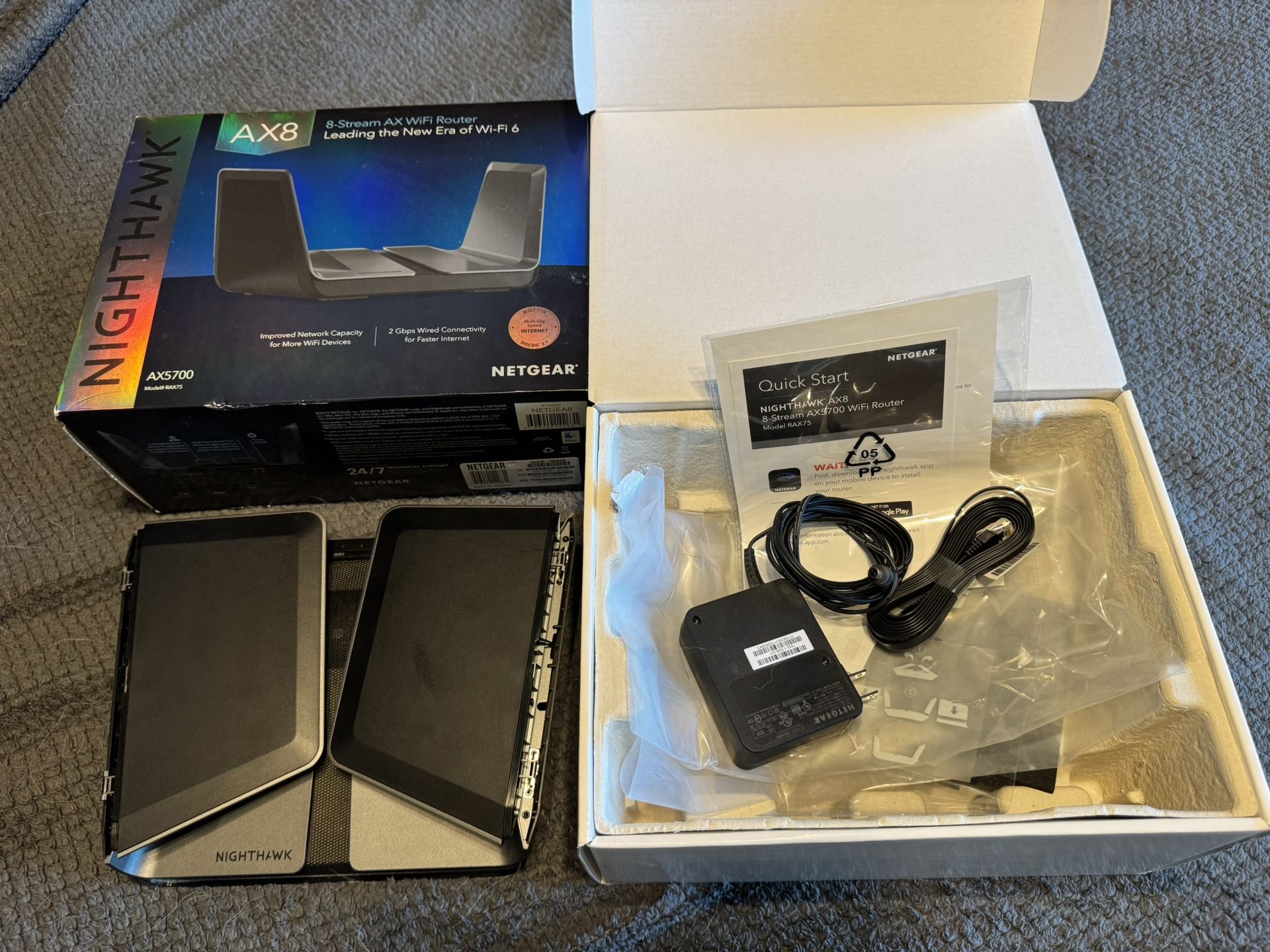 Netgear RAX75 WiFi 6 Wireless Router