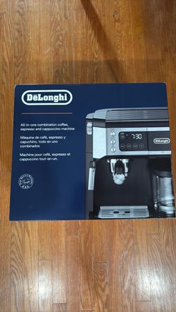 all in one combination, coffee, espresso, and cappuccino machine Delonghi all in one combination, coffee, espresso, and cappuccino