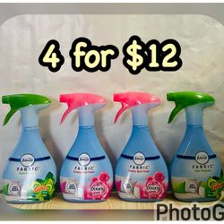 (4) Febreze Fabric Refresher 14.8 fl oz