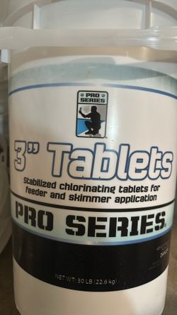 50 Lbs Chlorine Tabkets Or Pool Shock