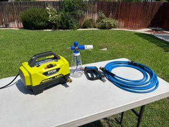 Ryobi Pressure Washer, MJJC Foam Cannon Bundle