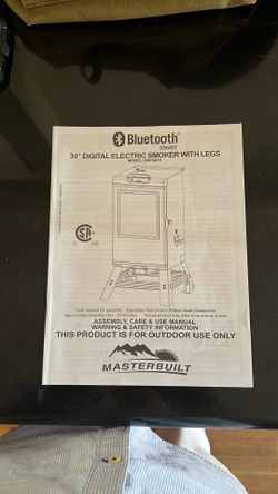 Masterbuilt PRO 30” Digital Electric Smoker w/ Bluetooth — Barely Used