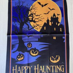 Happy Halloween Garden Flag (12.5” x 18”)