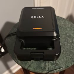 Bella Sandwich Maker, Non-Stick Panini Press Flat Maker 