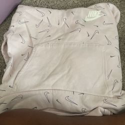 light pink Nike hoodie 