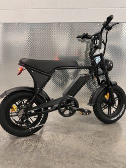 Electric Mini e-Bike, 16x4.0(Fat Tire), 11ah Battery, 20mph Top Speed, 5speed Pedal Assist, 7 Speed Shimano
