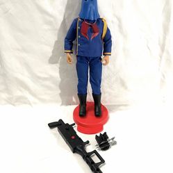 Vintage 1992 Issue Cobra Commander G.I. Joe Action Figure With Accessories. 