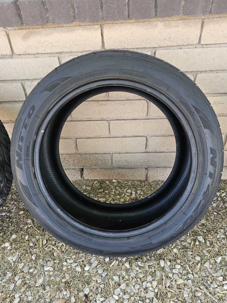 NITTO 420 TIRES "22s" 305/40R22