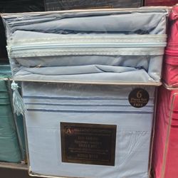 New 6pc King Deep Pocket Sheet Set All Sizes Available 