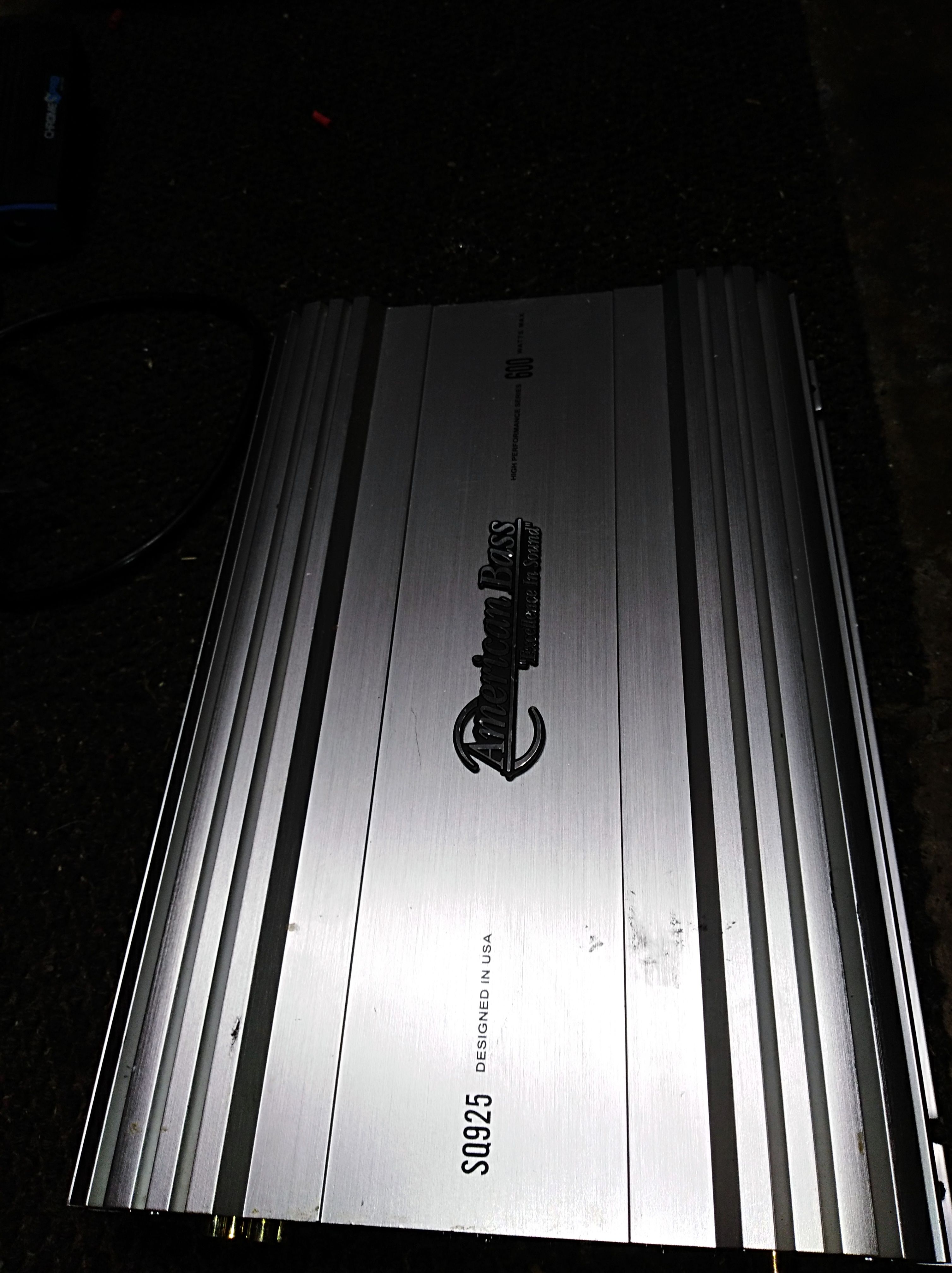 American Bass SQ925 600W 4-Channel SQ Series Class A/B Car Amplifier