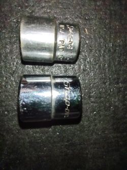 Snap-On 1/4 Drive Sockets: ½ inch Model Number TM16 and 9/16 Inch Model Number TM18