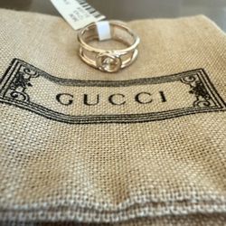 interlocking Gs Gucci Ring size 5.75