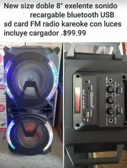 Radio speaker Bluetooth