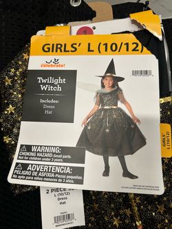 Girls Halloween Witch Costume