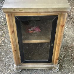 Cabinet with glass doors