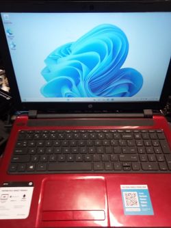 HP Laptop Red 15-inch Windows 11