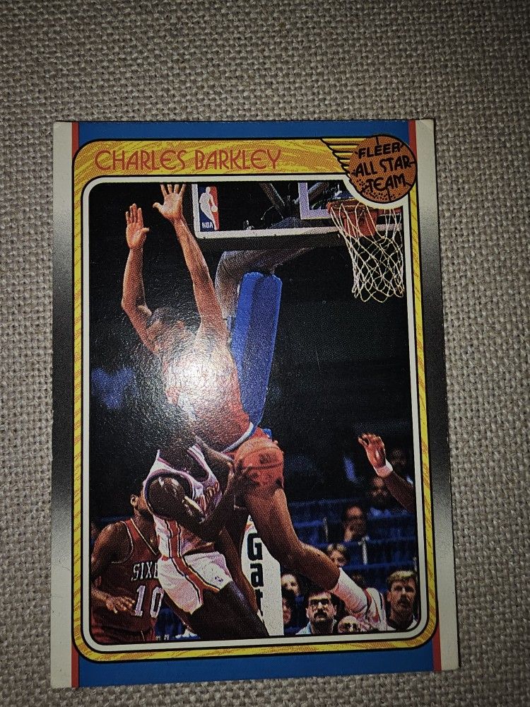1988/89 Fleer Allstar Charles Barkley