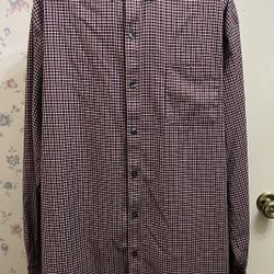 Lot Of 7 Mens Long Sleeve Button Down Shirts Size XL