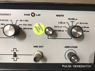 Sargent Welch pulse generator 10 MHz vintage test equipment Thumbnail