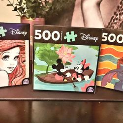 Set Of 3 Puzzles 