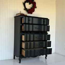 French Provincial Dresser - Bedroom Set - Dresser Set - Highboy - Bureau - Tallboy