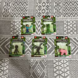 Minecraft Figurine Set (2 Sets)