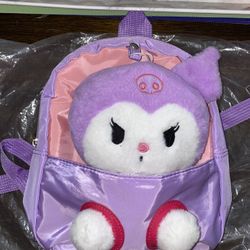 Kuromi Plush Backpack XxSanrio