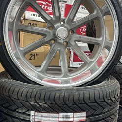 WHEELS US MAGS 22” STAGGERED OBS C10 