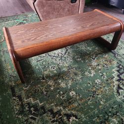 solid wood bench/coffee table 