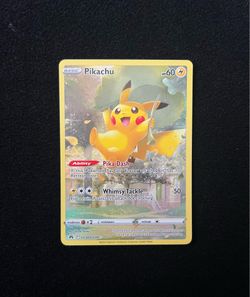 Pokemon TCG: Pikachu - GG30/GG70 SWSH: Crown Zenith: Galarian Gallery Holo *NM*