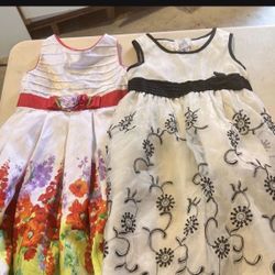Vestidos Para Niñas En Muy Buenas Condiciones $20 Talla 6t