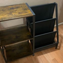 Record Player Stand And Storage