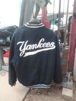 Yankees reversible jacket windbreaker/fleece