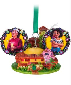Disney 2023 Encanto Light Up Living Magic Sketchbook Ornament, New