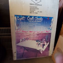 New craft table